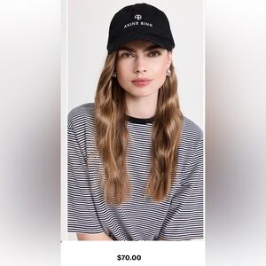 New Anine Bing Jeremy baseball hat